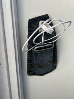 Denim Phone Holder