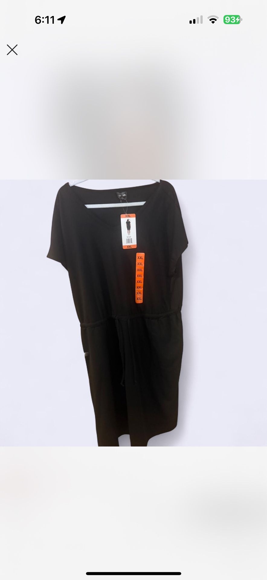 Xxl Black dress with pockets #workwear