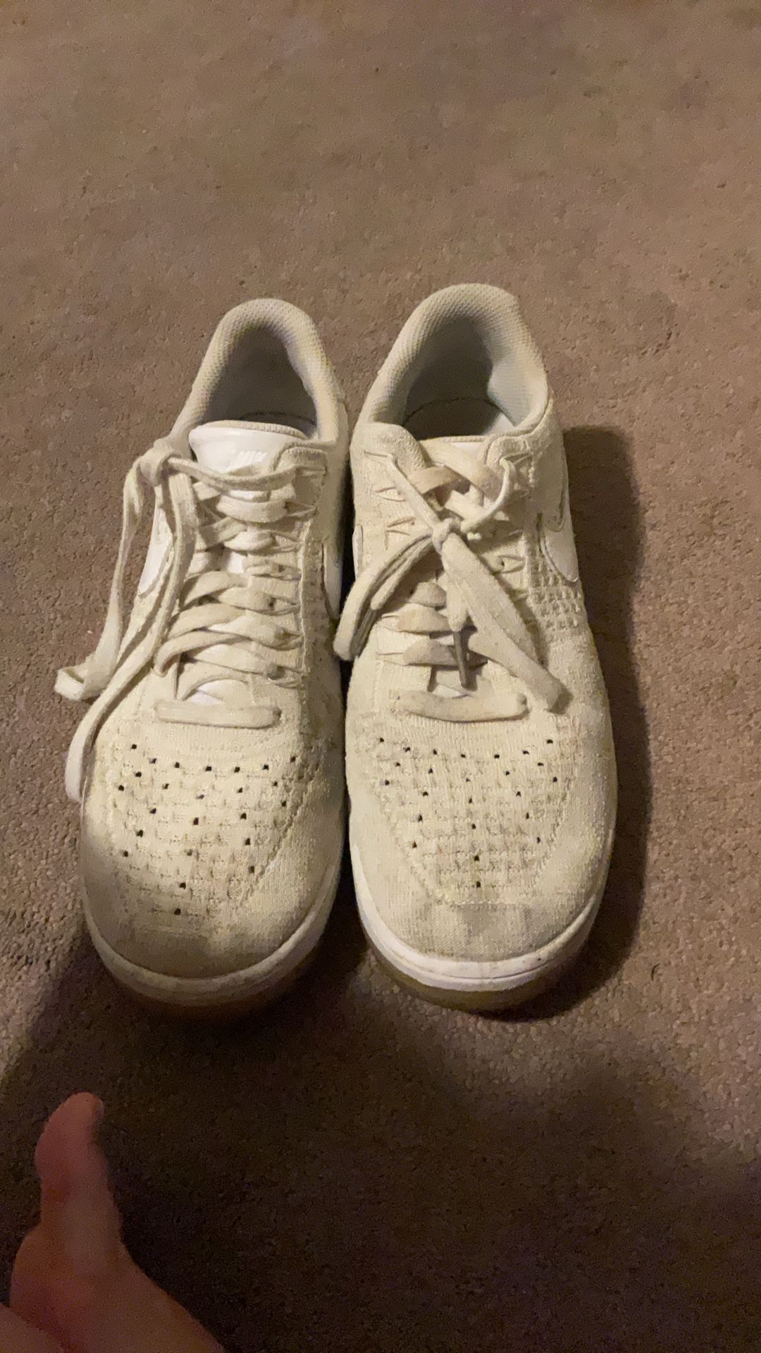 White Nike Shoes 10.5 U.S. Men Shoes 