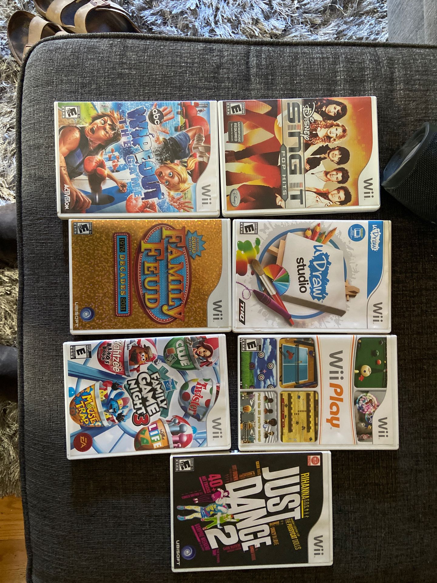 Wii games for sale bundled