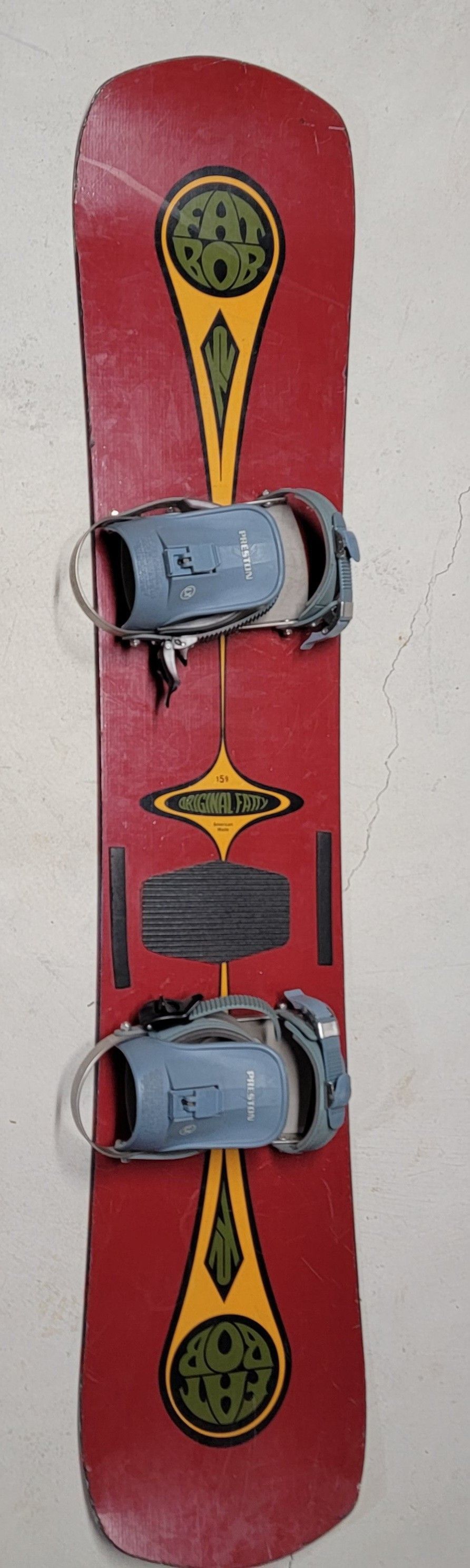 Fat bob Snowboard With Bindings