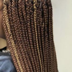 Medium Box Braids