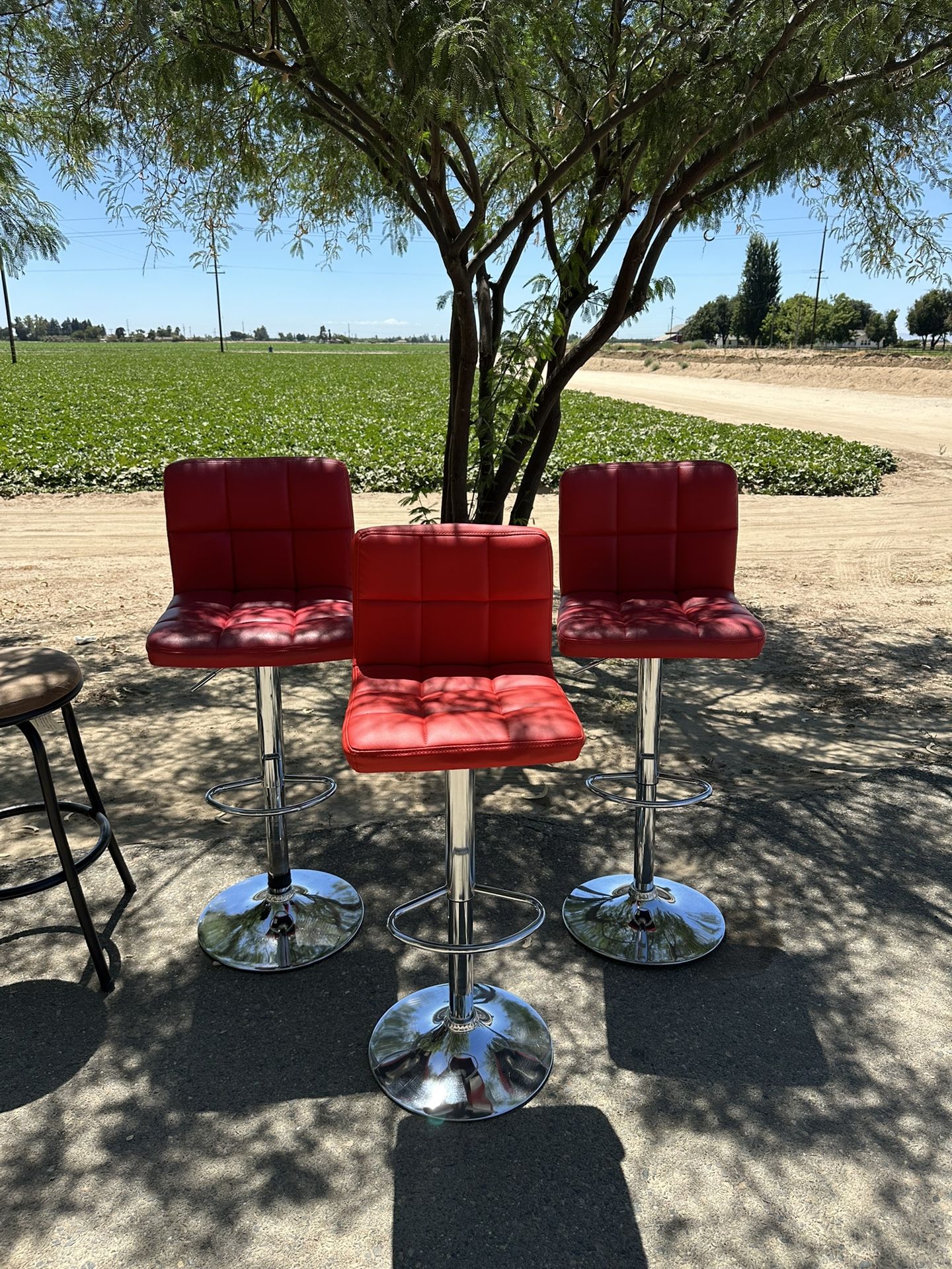 3 Barbershop Stools
