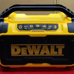 Dewalt DCR010 20V Max Lithium-Ion Bluetooth Speaker with Power Cord - Speaker Only - No Battery - No Battery Charger - Working 