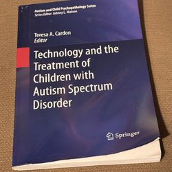 technology and the Treatment of Children with Autism Spectrum Disorder