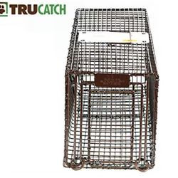 😀Humane Live Animal Trap - Easy & Safe Catch & Release for Raccons, Possums, & Other Small Wild Animals - Durable Heavy Duty - (32 " L x 10" H x 12"