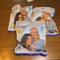 3 ResMed Mirage Quattro Full Face Masks 61202 - Med