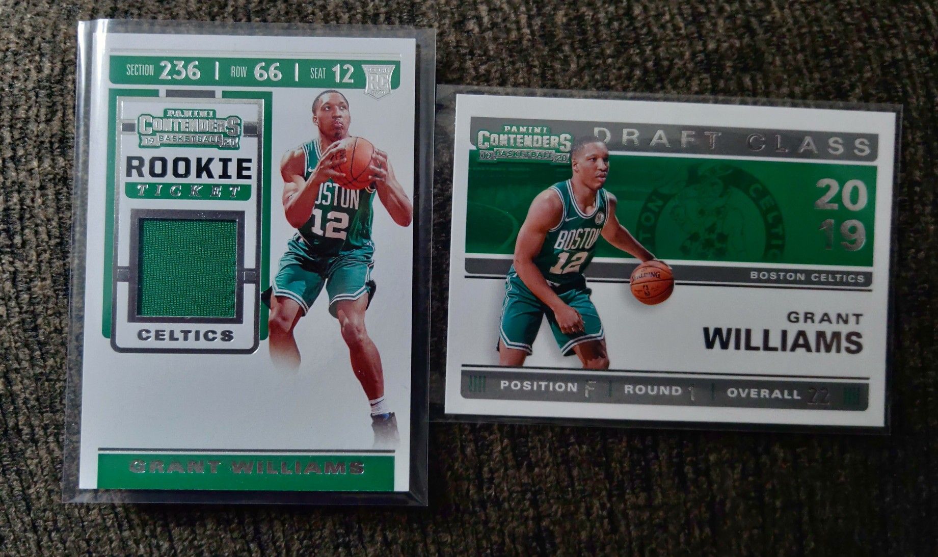 Grant Williams RC - 2019-20 Contenders