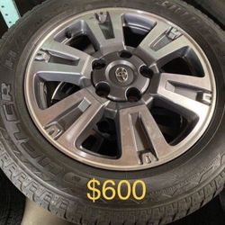 Clean Like New 20 Toyota Tundra Sequoia Wheel Rim Tires 
