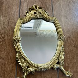 Vintage Ornate Golden Syroco Mirror