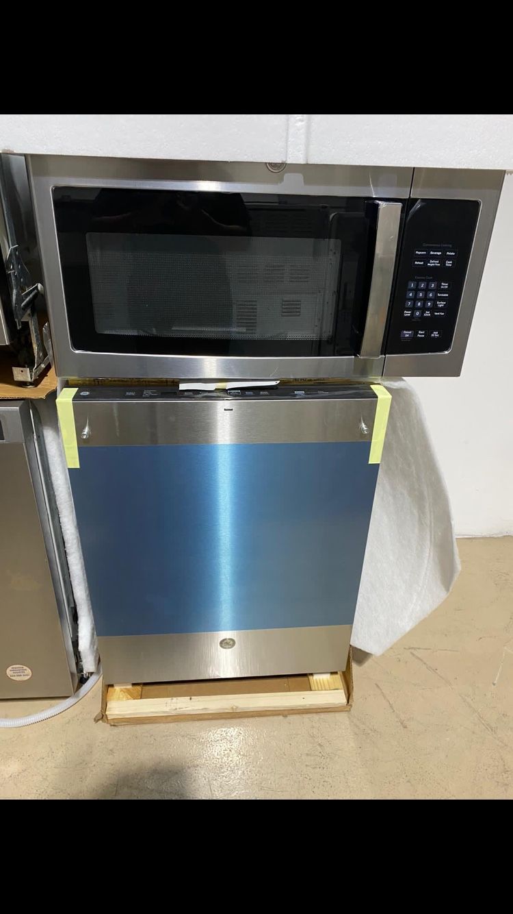 Ge Microwave & Dishwasher Combo 