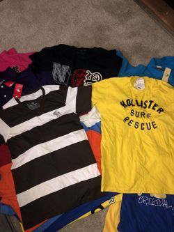Playeras Burberry express American eagle new