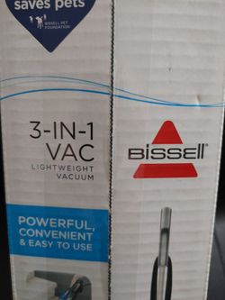 Bissell 3in1 vacuum