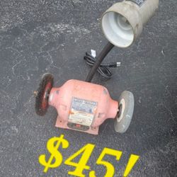 Bench Grinder Steel Brush