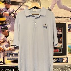 2022 Peter Millar Southern Comfort Southern Hills PGA Championship Golf Polo XL