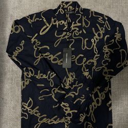 D.o.l.c.e G.a.b.a.n.a  Dress Shirt. Size Small Medium And Xl