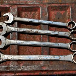 8 Piece Large Combo Wrench Set 