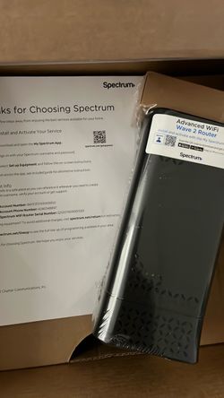Spectrum Advanced WiFi Wave 2 Router
