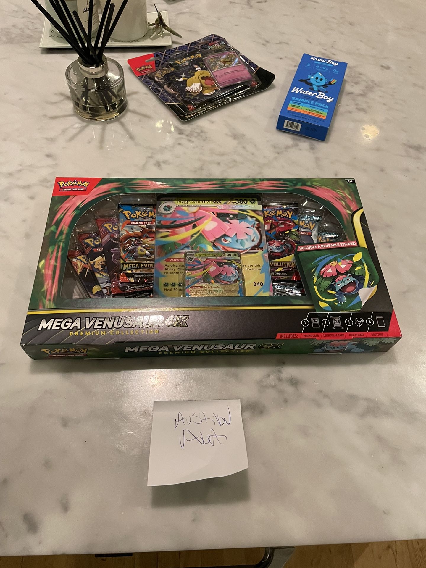 Pokemon Mega Evolution Mega Venusaur Ex Premium Collection Box