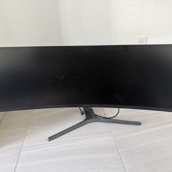Samsung 49” Odyssey CRG Series Dual QHD - (5120x1440) Curved Gaming Monitor