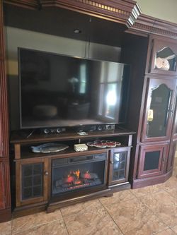 Entertainment Center W/O fireplace Base