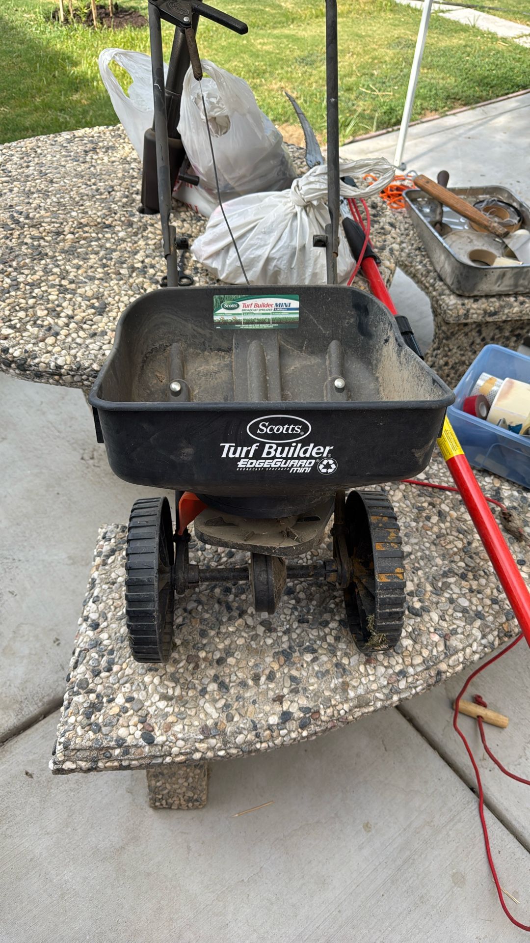 Turf Builder Broadcast Spreader