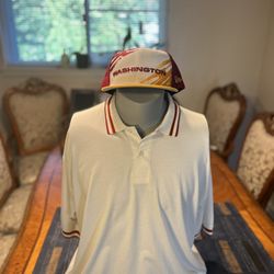 Washington Commanders Polo & Hat Combo – Excellent Condition (Men’s XL)