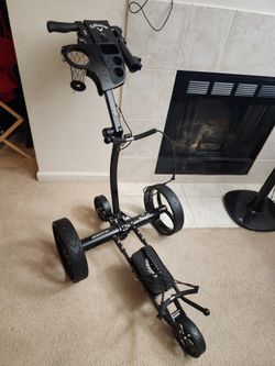 Callaway Traverse Electric Push Cart Remote Control Golf Push Cart 