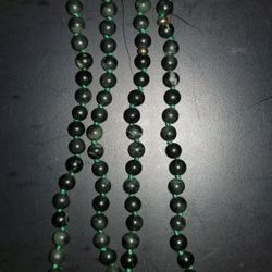 Jade Necklace and Bracelet