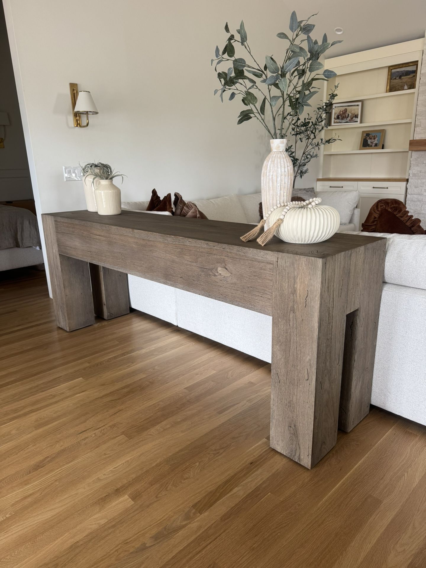 Rustic Console Table