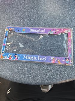 Disney license plate new