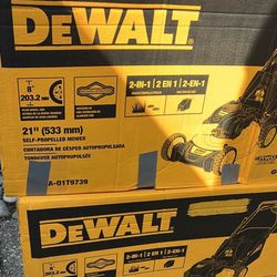 Dewalt gas self propelled mower