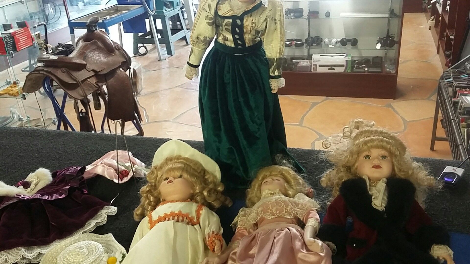 Victorian pansies collection porcelain dolls