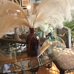 Pampas Grass Vases. 11 Dollars Each Obo