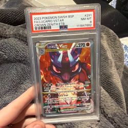 Lucario v star crown zenith psa slab