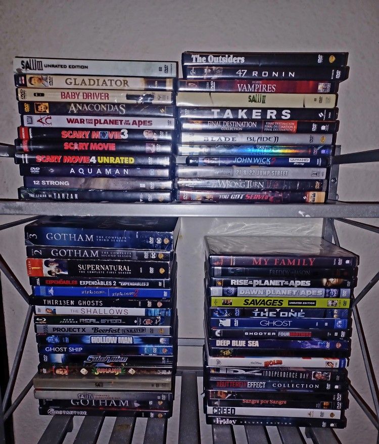 DVD Movies And Other Items