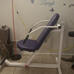 FREE 3 workout machines - HIP ADDUCT/ABDUCT, SHOULDER PRESS/LAT PULL, LEG EXTENSION/