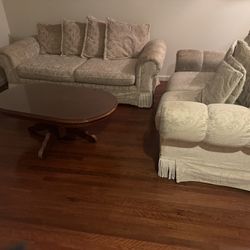 Sofa, Loveseat, Coffee Table, Futon