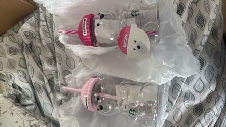 Starbucks - Korean Exclusive Barbie & Baby Pink