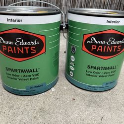 Dunn Edward’s Indoor Paint New 1 Gallon Bottles