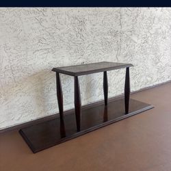 One Solid Wood Display Table