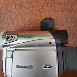 Panasonic PV-GS15 Mini DV digital camcorder. 