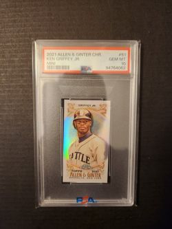 #51 KEN GRIFFEY JR. 2021 Topps Allen & Ginter Chrome - Mini 