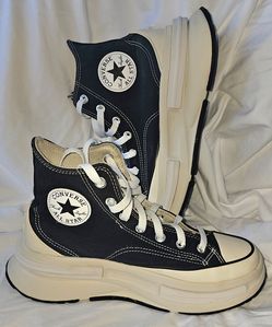 Converse all star chuck taylor run star legacy CX high top size 6.5 Men's 
Women's Size 8
Pre-owned Excellent condition 
No box 
Super clean inside an
