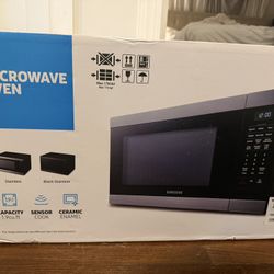 Samsung microwave, Opened Unused