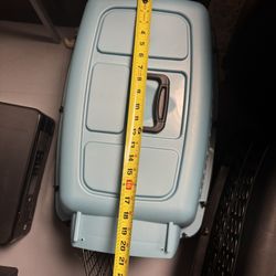 Small Blue Dog Cage