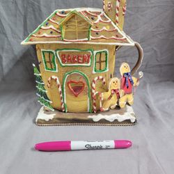 Christmas Gingerbread Mug Bakery, Candle Holder
