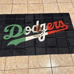 Los Angeles Dodgers 5 by 3 ft flag