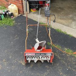 Vintage Craftsman 120volt Snow Blower In