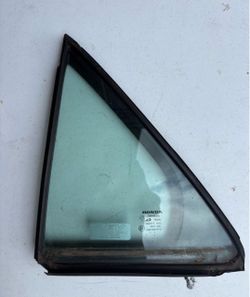 2003 Honda Accord Sedan  Rear Left Quarter Window Glass